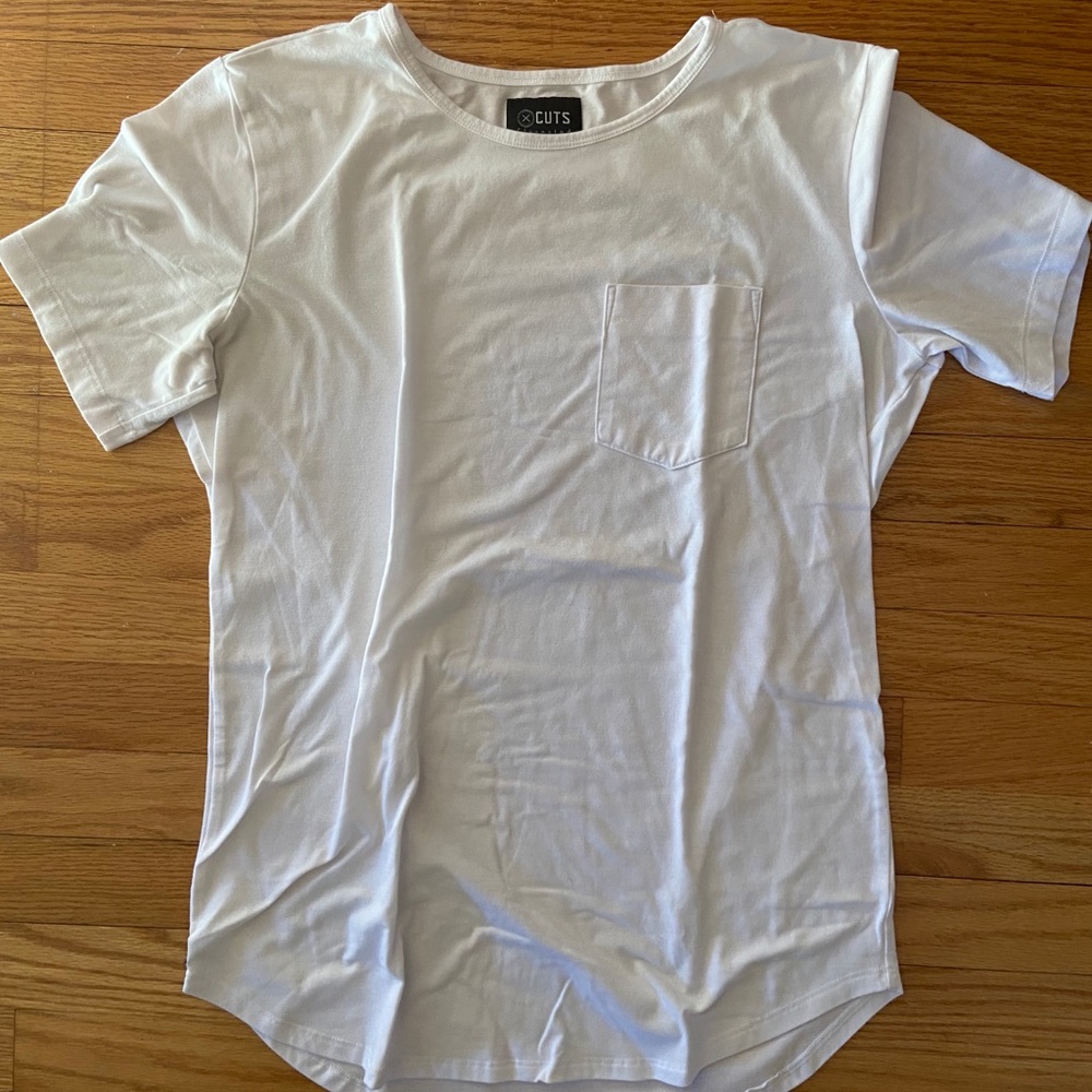 Cuts Clothing Elongated pocket Short Sleeve